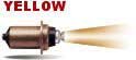everled yellow led flashlight replacement bulbs