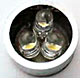 3 White LED Assembly