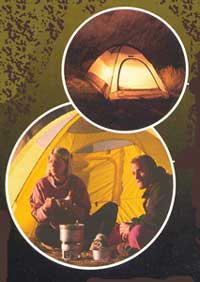 CMG Bonfire Blaze LED Camping Lantern