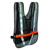 led safety vest back