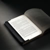 lightwedge led book lights sit flat on the page