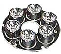 6 up and 12 up Luxeon Rings