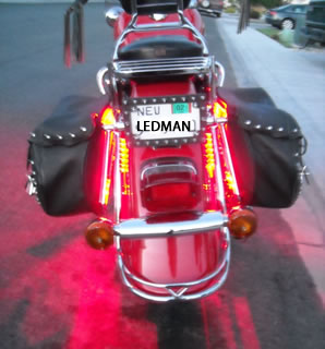 decorative LED  lighting for motorcycles