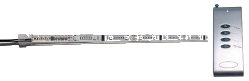 rgb digital strip with integrated controller