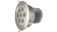 7x1W led downlights