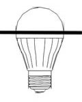 180 degree led light bulb
