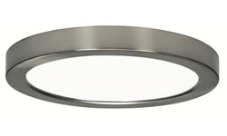 9 inch round led ceiling lights brushed nickel