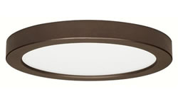 9 inch round led ceiling lights bronze