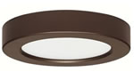 round bronze LED ceiling lights